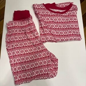Jammies for your Families Red and White Women’s Pajamas